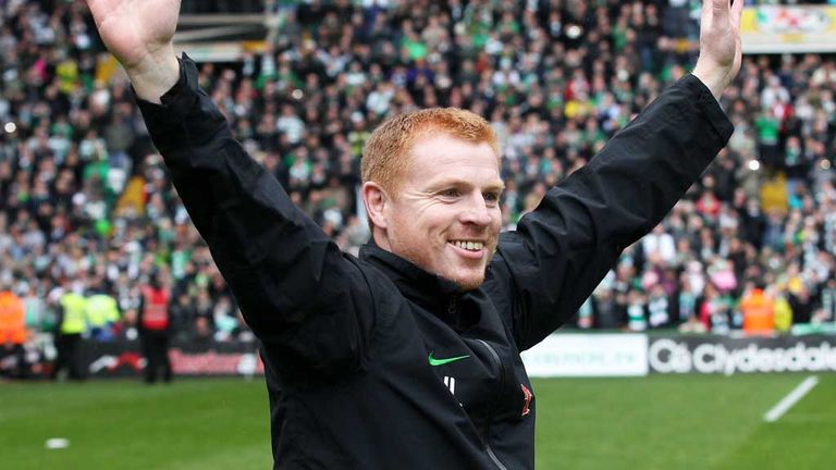 Neil Lennon: Celtic manager is feeling upbeat following the 2-1 win over HJK Helsinki
