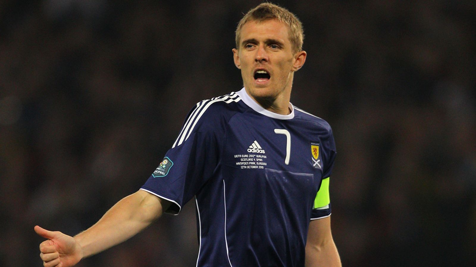 Scotland captain Darren Fletcher: Win Belgium game for the Levein ...