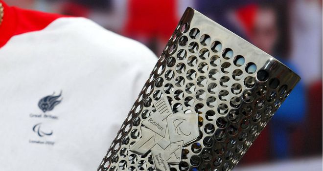 Paralympic Torch: On it&#39;s way to London