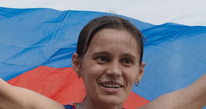 Elena Lashmanova: Won the gold medal