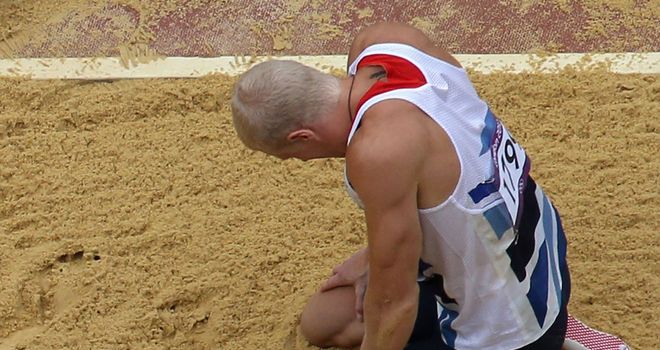 Daniel Awde: Heartbreaking injury during long jump event
