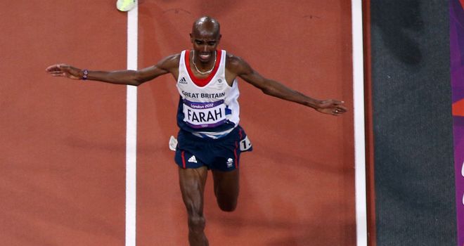 Mo Farah became Olympic champion with victory in the 10,000 metres final