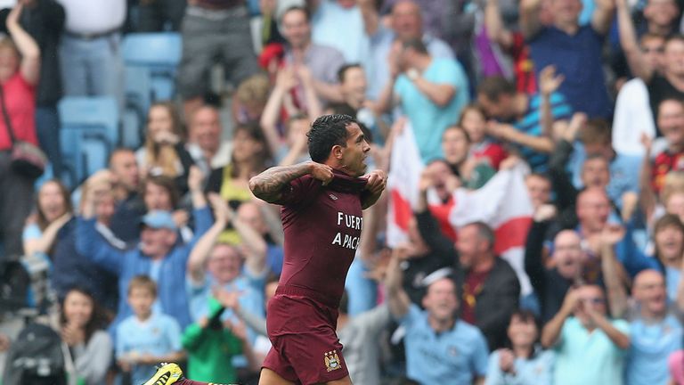 Carlos Tevez: In his manager's good books again after a goalscoring display