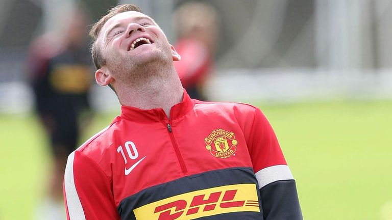 Wayne Rooney: Would welcome the chance to partner Robin van Persie in attack