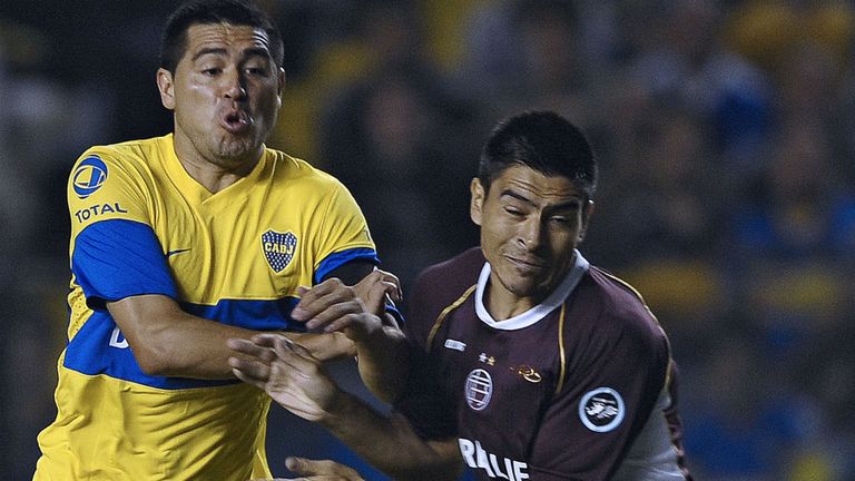 Boca Juniors versus Lanus in March 2012