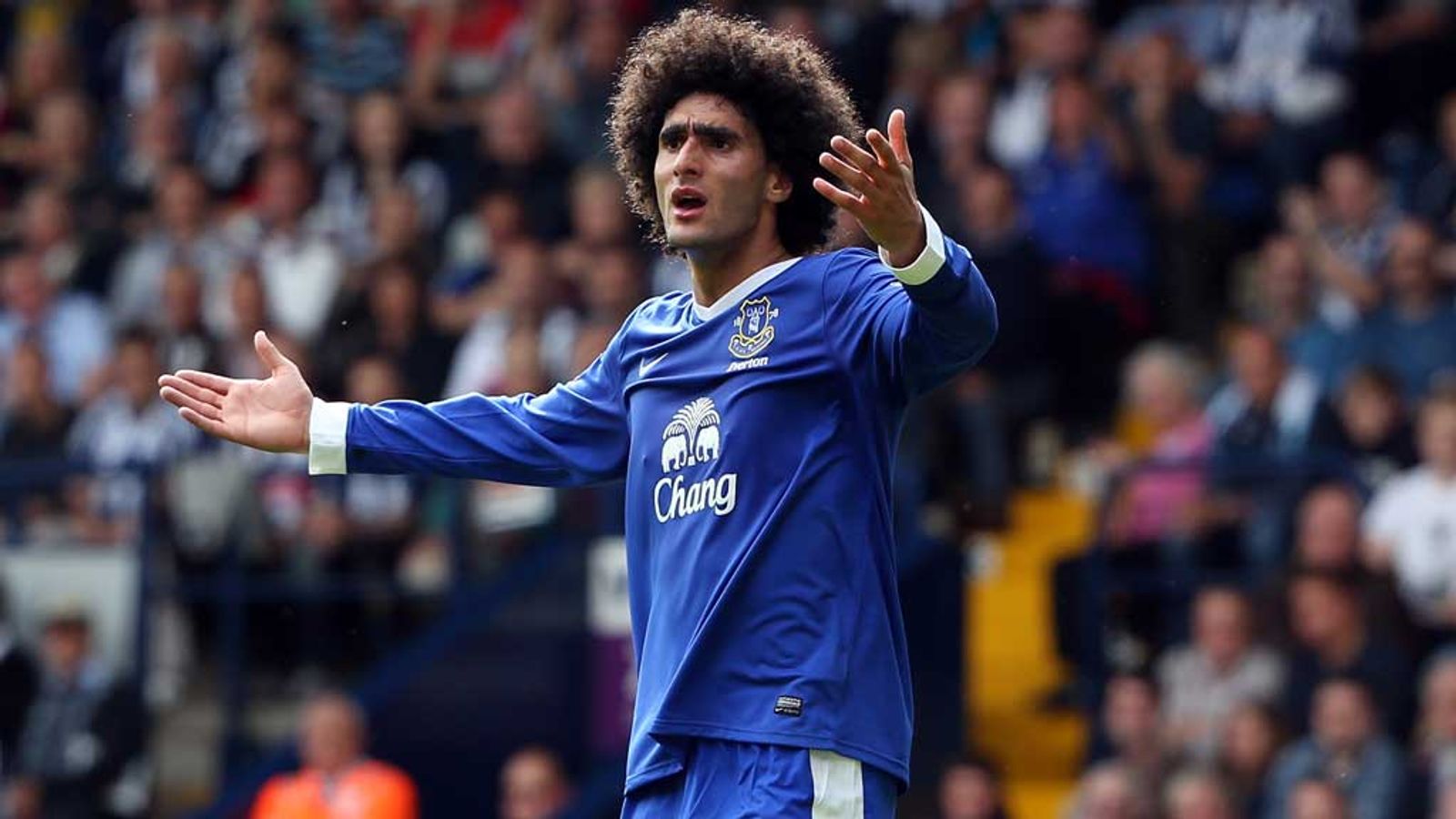 Marouane Fellaini says his injury is not serious and that he hopes to ...