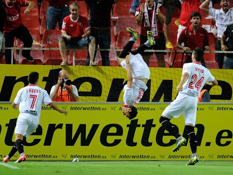Image of Piotr Trochowski: Sevilla midfielder facing a lengthy lay-off with a knee injury