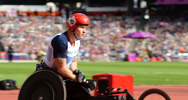 David Weir: Cruised into the final of the T54 800 metres