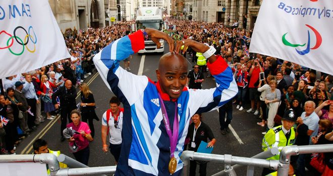 Mo Farah: Thinks Britain will not be able to emulate 2012 heroics