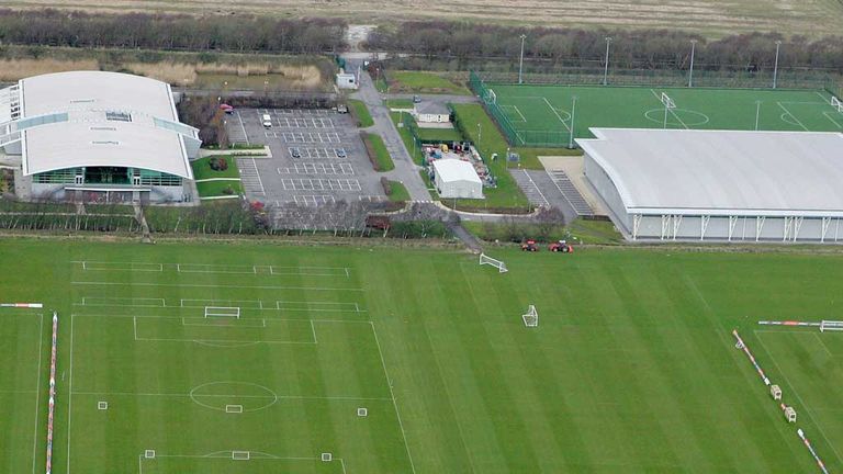 Manchester United Agree 120m Training Ground Sponsorship Deal Football News Sky Sports