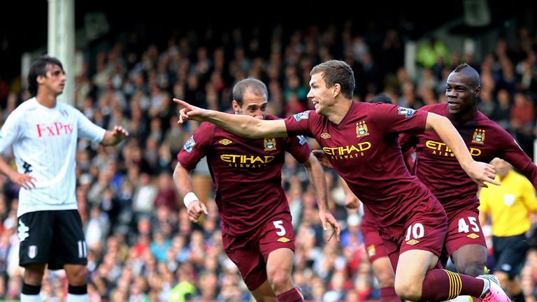 Dzeko: Happy at City