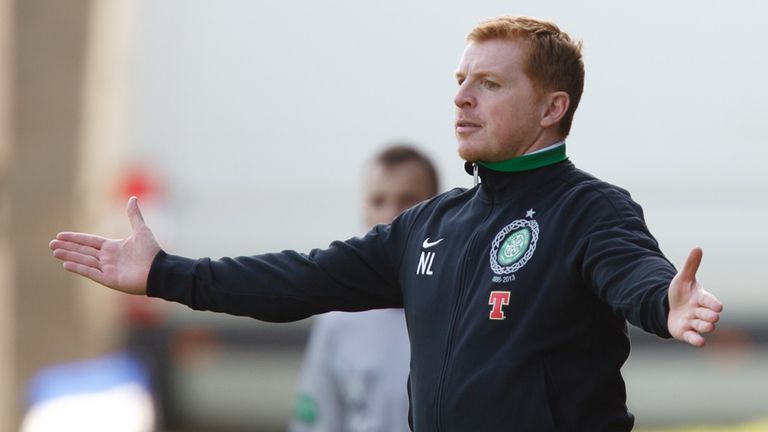 Neil Lennon: Unhappy with his side after the defeat to St Johnstone and has threatened to drop some players for Benfica test
