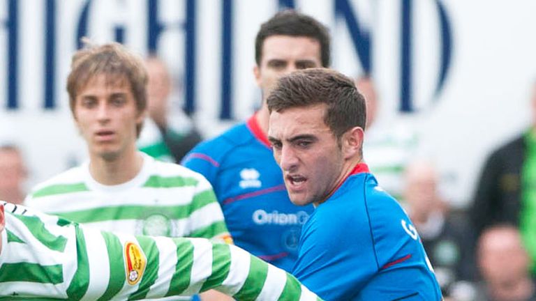 Filip Twardzik (left) at Inverness earlier this season