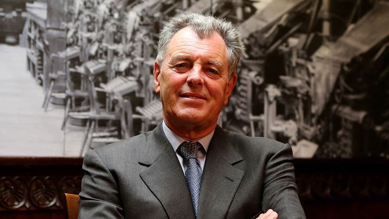 Bernard Gallacher: Being treated in hospital