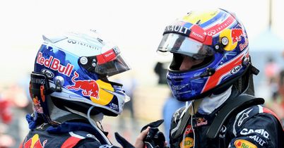 The two Red Bull drivers will continue to race each other