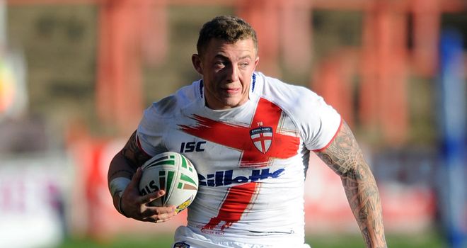 Josh Charnley: Brace of tries for Wigan