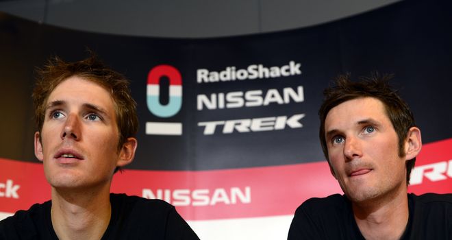 Andy and Franck Schleck: Distastrous 2012 campaign
