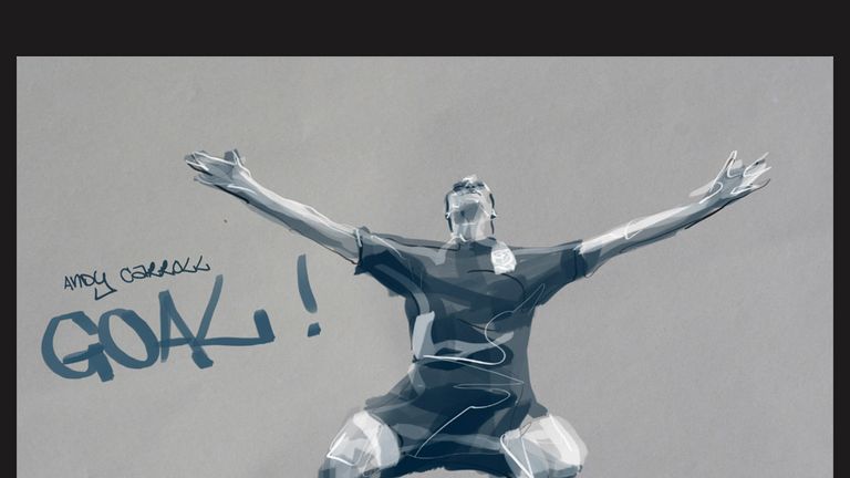 Andy Carroll by Richard Swarbrick - @rikkileaks