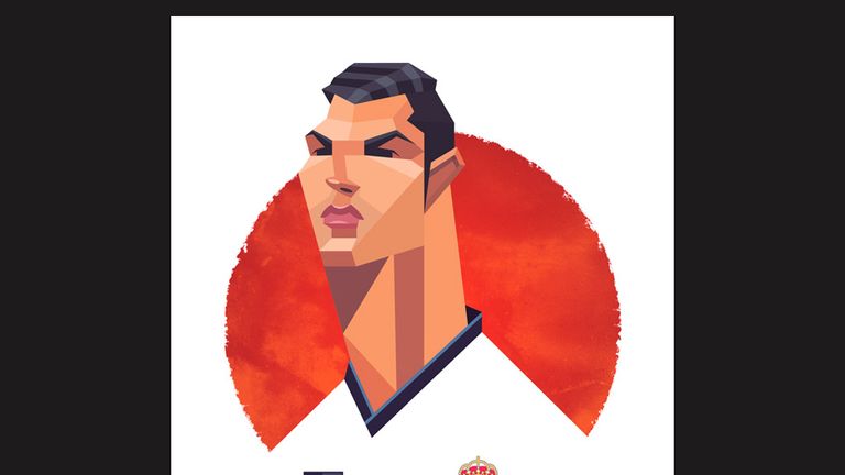 Cristiano Ronaldo by Daniel Nyari - @danielnyari