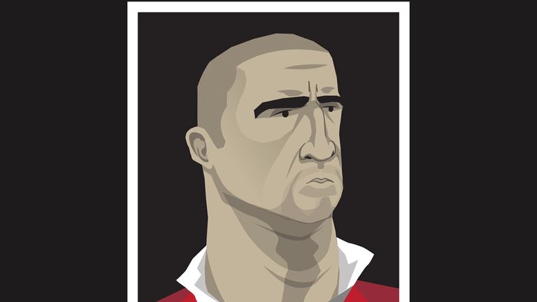 Eric Cantona by Dan Leydon - @danleydon