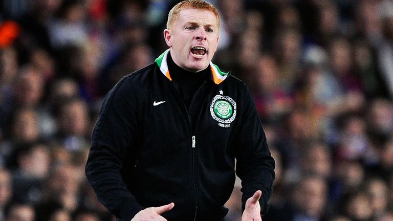 Neil Lennon: Proud of the way Celtic played in the loss to Barcelona