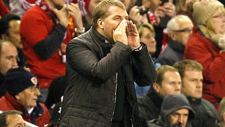 Brendan Rodgers: Hoping to see a decision go Liverpool's way