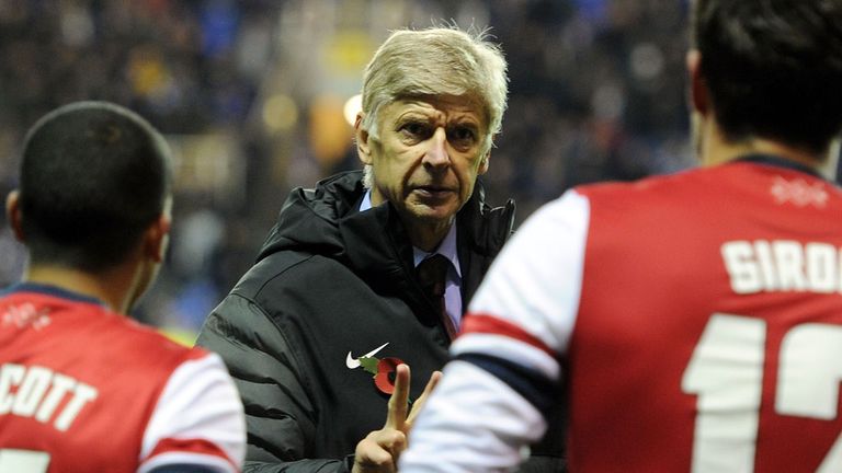 Arsene Wenger: The Arsenal manager saw his side produce one of the great comebacks