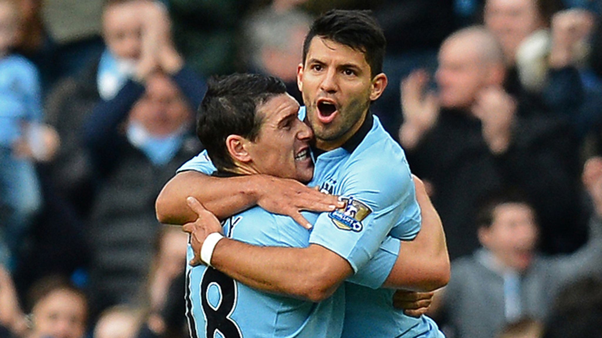 Sergio Aguero is certain Manchester City will retain ...