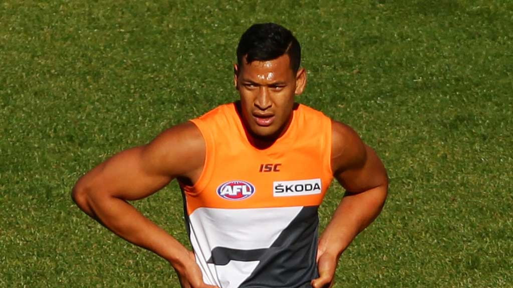 Israel Folau Has Quit Australian Rules And Could Be Heading Back To The Nrl Rugby League News Sky Sports