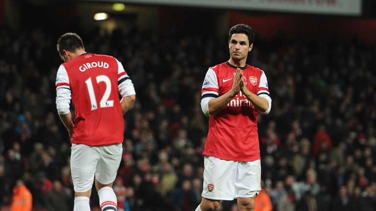Mikel Arteta: Admits Arsenal fans have every right to be unhappy with their form
