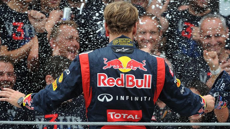 Controversy: Sebastian Vettel's world title appeared briefly under threat