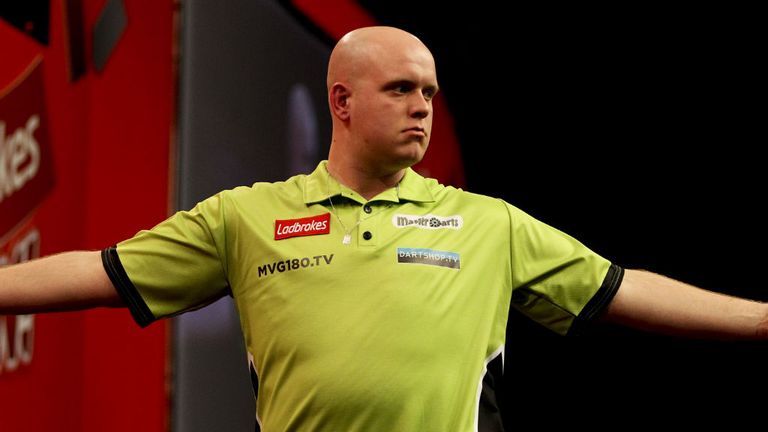 Michael van Gerwen: Threw 17 perfect darts in semi-final win
