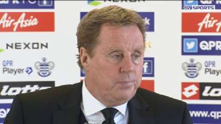Harry Redknapp had been in charge at QPR for less than a month before his rant