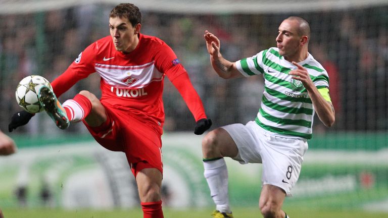 Scott Brown: Challenges Spartak's Artem Dzuba