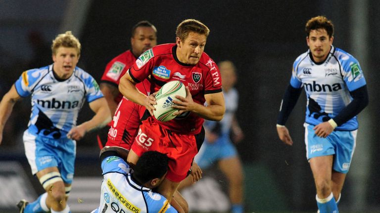 Jonny Wilkinson: had a rare off day with the boot for Toulon