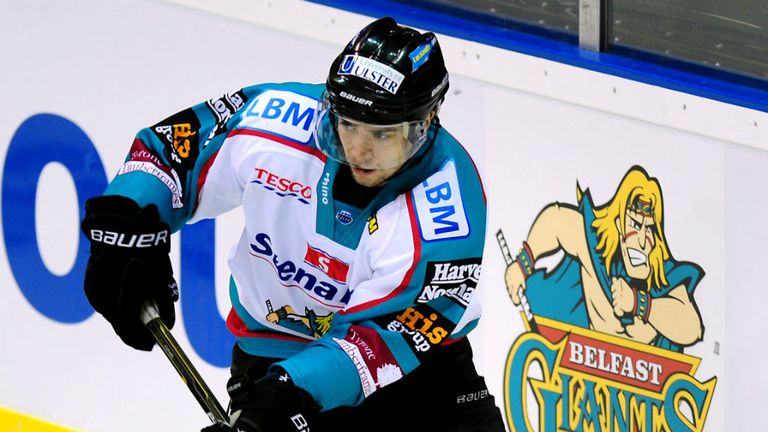 Mark Garside: Scored for Belfast Giants during win over Coventry Blaze