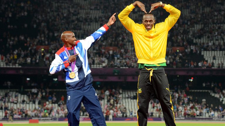 Mo Farah and Usain Bolt are two of the finalists for the 2013 World Athlete of the Year award. Bohdan Bondarenko is the other.