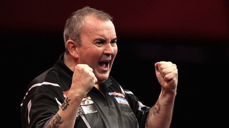 Phil Taylor: whitewashed Andy Hamilton 5-0 to set up semi-final clash with Raymond van Barneveld