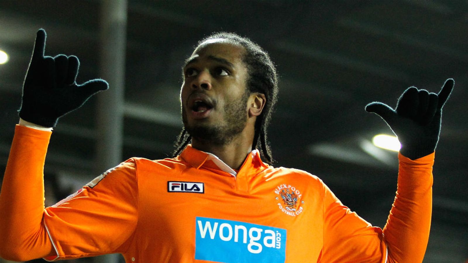 Nathan Delfouneso came off the bench to fire Blackpool to a 2-1 win ...