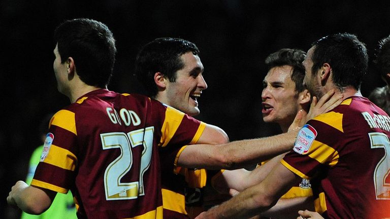 But Carl McHugh restored Bradford's two-goal advantage in the closing stages