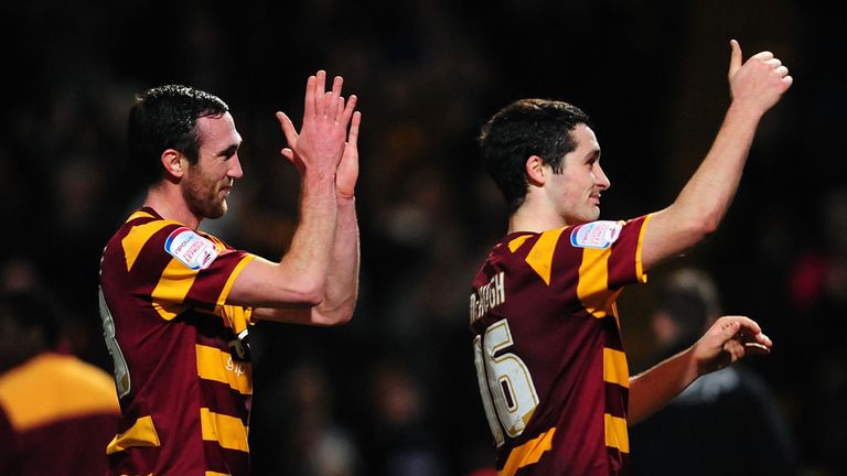 McArdle and McHugh applauded the fans following the famous 3-1 victory