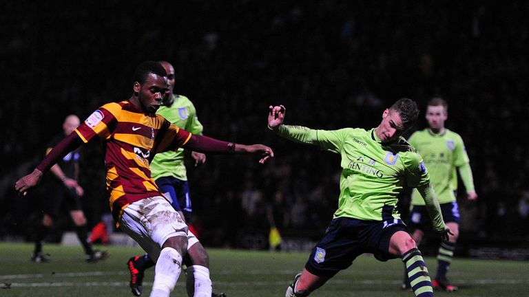 Zavon Hines had a shot for the League Two side