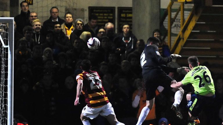 Andreas Weimann pulled a goal back for the visitors