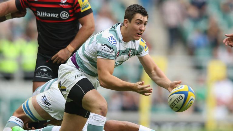 Jack Moates: Scored either side of half-time for London Irish