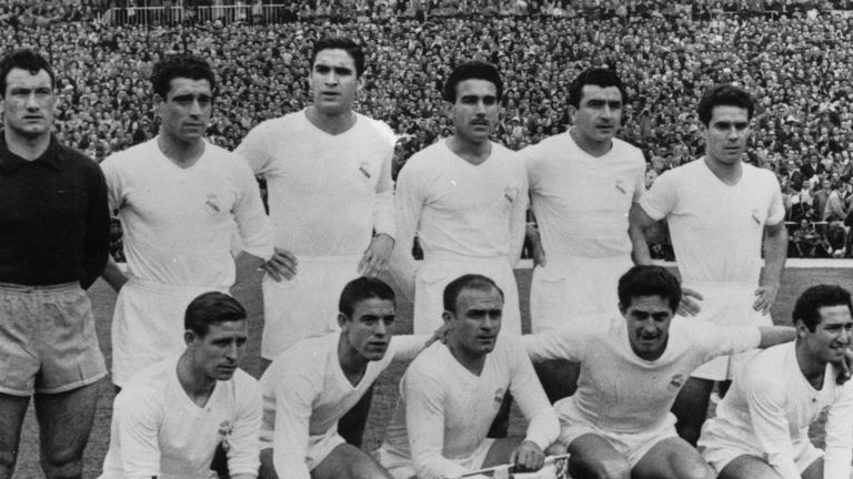 A Real Madrid side, featuring icons such as Alfredo Di Stefano, defeated United 3-1 at the Bernabeu before going on to win 5-3 on aggregate in 1955¿s European Cup semi-finals  