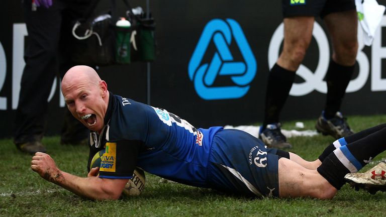 Peter Stringer: Two tries on debut