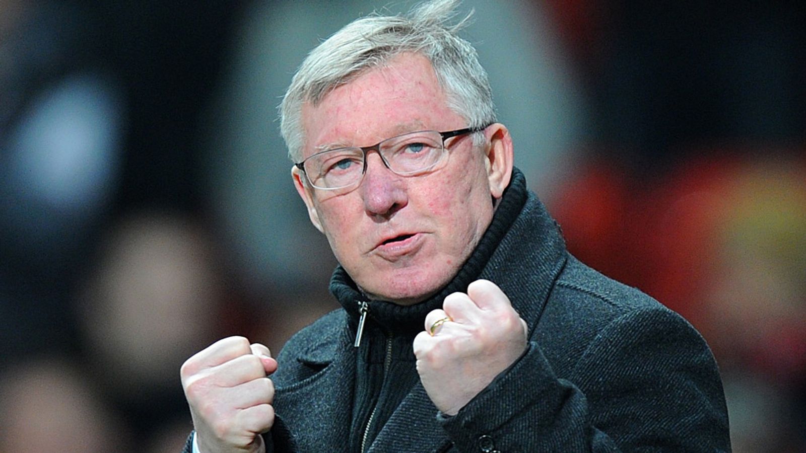 Sir Alex Ferguson Is In Confident Mood Ahead Of Manchester Uniteds Champions League Clash With 6028