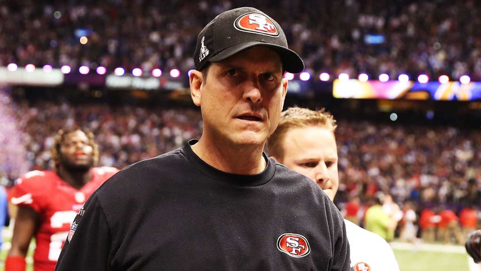 Jim Harbaugh says 49ers drew short straw - Deseret News