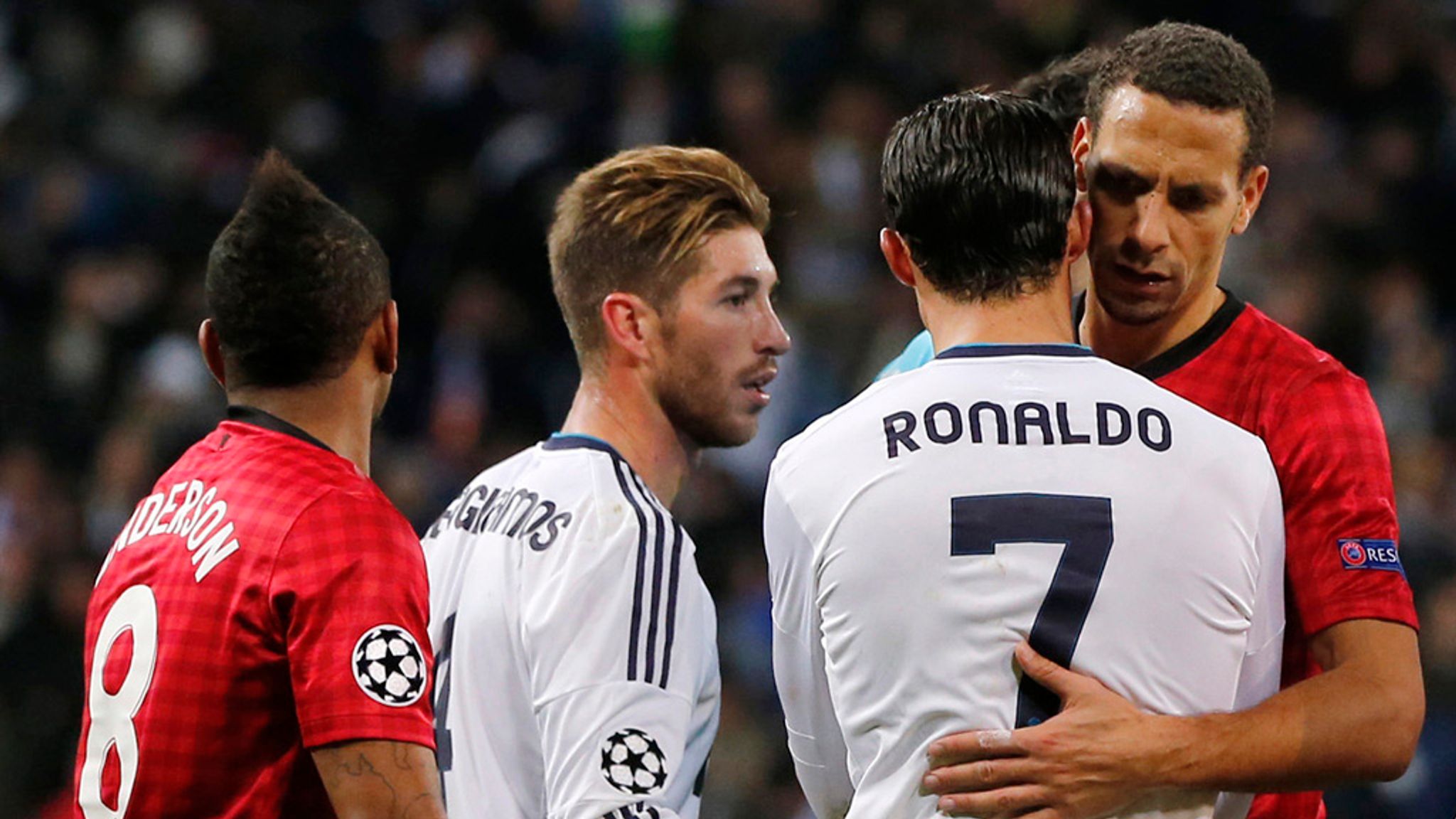 Rio Ferdinand claims Cristiano Ronaldo left his peers starstruck