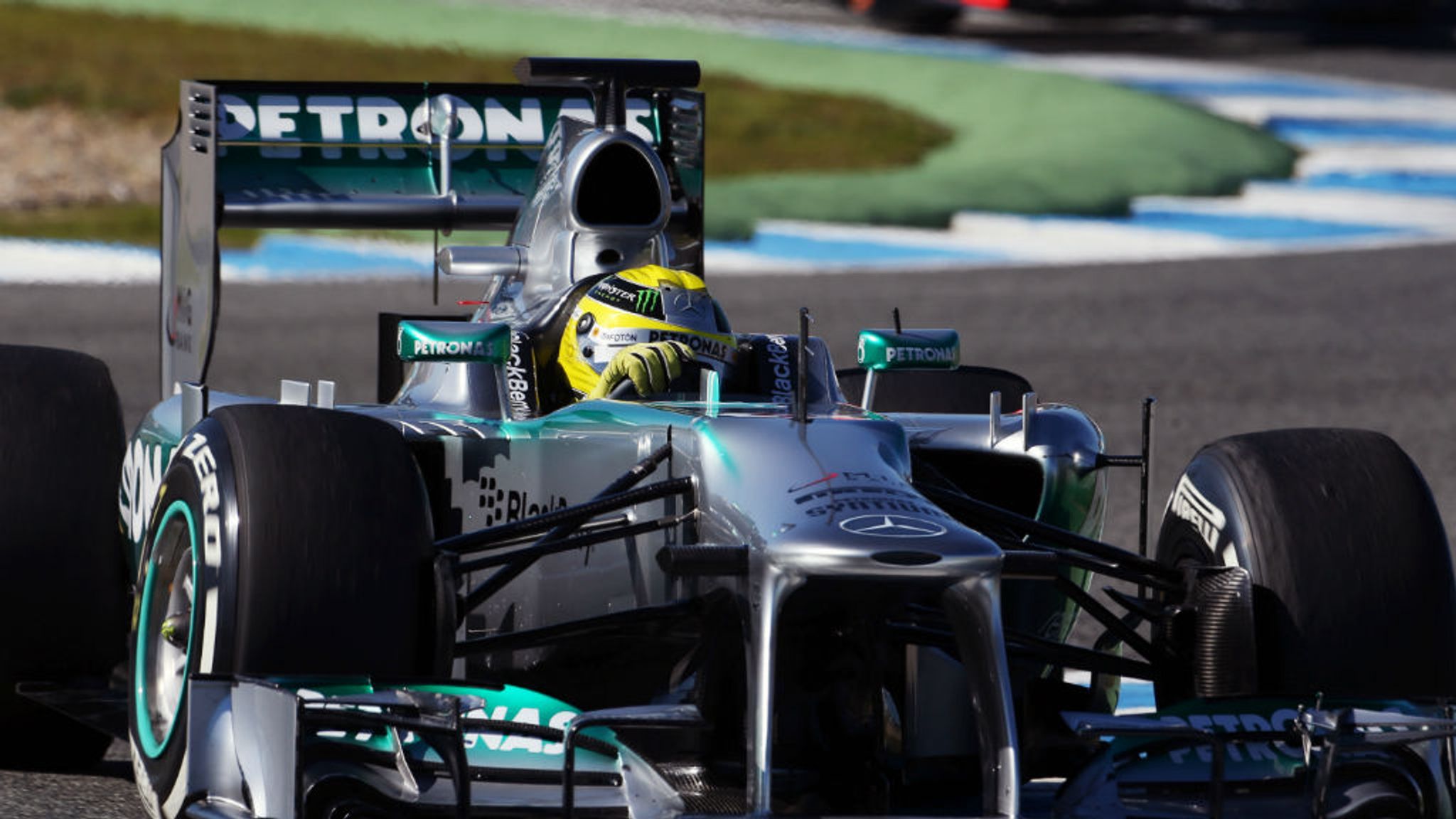 Nico Rosberg completed no fewer than 148 laps as Mercedes